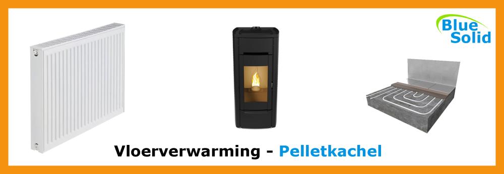 Vloerverwarming en pelletkachel