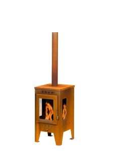 Buitenhaard Nextpal+ op pellets | BlueSolid