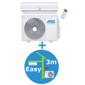 Airco split 2.8kw / 9000 btu + materiaal | BlueSolid®