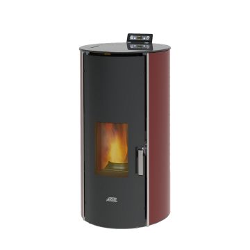cv pelletkachel 17 kw rood
