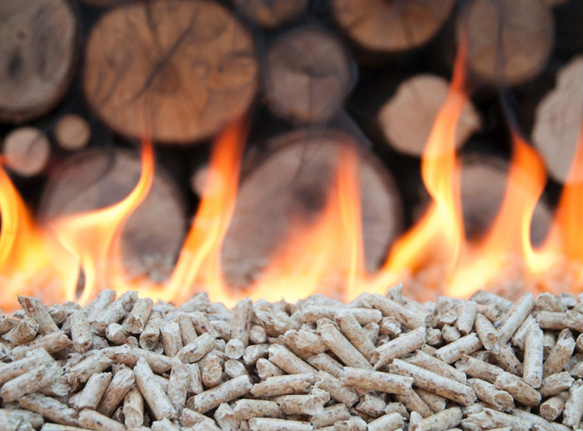 Hout- of pellet verwarming